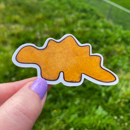 Dinosaur Nugget Vinyl Stickers