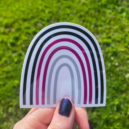 LGBT+ Rainbow Pride Flag Vinyl Sticker