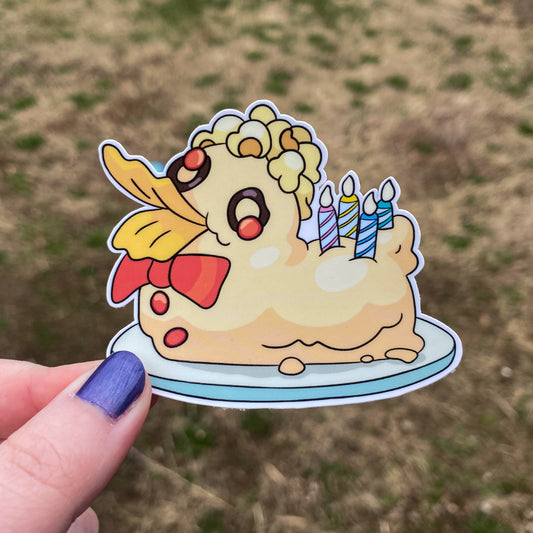 Duck Cake Vinyl Sticker