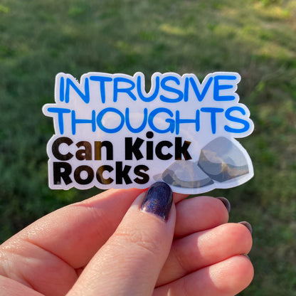 Intrusive Thoughts Vinyl Sticker