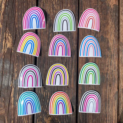 LGBT+ Rainbow Pride Flag Vinyl Sticker