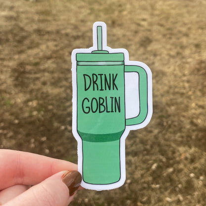 Drink Goblin Vinyl Stickers