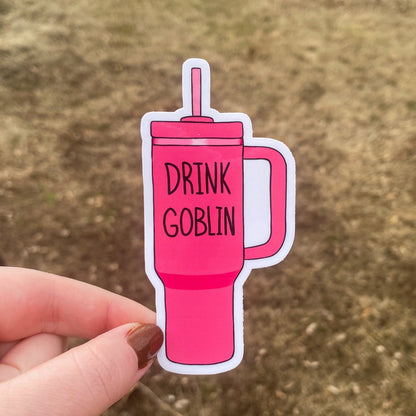 Drink Goblin Vinyl Stickers