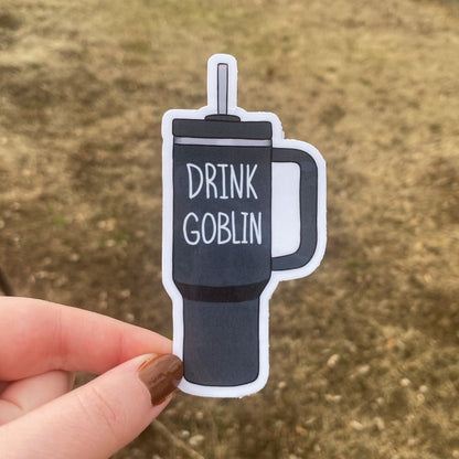 Drink Goblin Vinyl Stickers