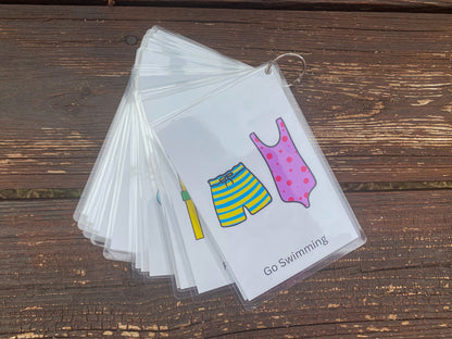 Summer Activities - Visual Communication Cards