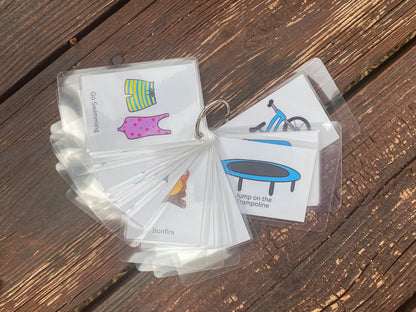 Summer Activities - Visual Communication Cards